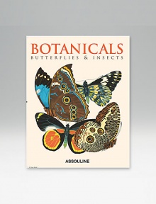 Including more than three centuries of drawings culled from the rare books library of the Cooper-Hewitt National Design Museum, each page in Botanicals explodes with rich colors and lifelike details. Exquisite flowers, delicate fruits, and exuberant butterflies are among the jewels of nature that come to life in this unique compendium. Hardcover 300 pages, 250 illustrations 9½W X 12H Made in Italy