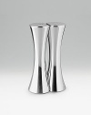Created by famous designer Karim Rashid, these award-winning shakers are a museum piece for your dinner table. Handmade Comes in Nambé blue gift box Hand wash gently Imported