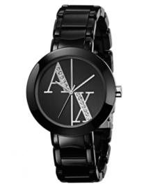 A chic and casual accent watch for everyday by AX Armani Exchange.