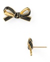 Take a bow (or two) with kate spade new york. This sweetly styled pair of studs lends girlish charm to your lobe look.