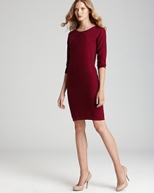 Articulated in a streamlined silhouette, this Sanctuary knit dress proves that subtlety can be statement-making.