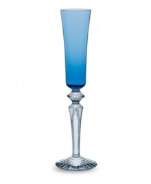 Play with color. Baccarat combines a sapphire-blue gradient and beveled base in Mille Nuits Flutissimo flutes for a look that's both modern and classic. Strong lines in weighty, dishwasher-safe crystal lend bold, effortless elegance to every occasion. Play with color. Baccarat combines a sapphire-blue gradient and beveled base in Mille Nuits Flutissimo flutes for a look that's both modern and classic. Strong lines in weighty, dishwasher-safe crystal lend bold, effortless elegance to every occasion.