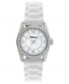 A clean and crisp watch design with added crystal sparkle, by Style&co.