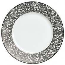 The very intricate design found on this pattern is directly inspired by the decorative motifs of the Rensaissance. This is evident on the metalwork and flatware pieces with engraved handles that were produced during that period in Toledo, Spain. This inspiration is picked up again in the plant-related theme of the design: leaves, vines and flowers interweave and form volutes, a characteristic ornamental motif of that period, created by spiraling scrolls and whorls. The very intricate design found on this pattern is directly inspired by the decorative motifs of the Rensaissance. This is evident on the metalwork and flatware pieces with engraved handles that were produced during that period in Toledo, Spain. This inspiration is picked up again in the plant-related theme of the design: leaves, vines and flowers interweave and form volutes, a characteristic ornamental motif of that period, created by spiraling scrolls and whorls.
