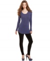 An on-trend update to leggings, this RACHEL Rachel Roy ribbed-velour version looks like ultra-skinny corduroys!