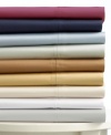 Outfit your home in classic luxury with Lauren Ralph Lauren's Prescott sheet set. Woven of soft, breathable 500-thread count cotton and available in a versatile palette of sophisticated, modern hues.