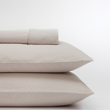 Crafted in soft hues with a subtle damask-like pattern, these pillowcases can be integrated in most bedrooms. Crafted in soft hues with a subtle damask-like pattern, these pillowcases can be integrated in most bedrooms.