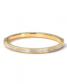 The right accessories add polish. Slip MICHAEL Michael Kors' crystal-dusted bangle on your wrist to give every look an eye-catching dimension.