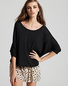 BCBGeneration Tee - Pleated Boxy