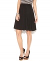 Nothing puts a spring in your step like INC's swingy circle skirt! The smooth jersey fabric gives it a flowing, soft look.