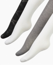 Get the perfect style to make that lovely dress of hers perfect with a pair of these textured-print tights from So Jenni. Get the perfect style to make that lovely dress of hers perfect with a pair of these textured-print tights from So Jenni.