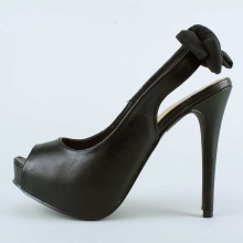 Charles Albert Bowtie Peep Toe High Heel Charles Albert Bowtie Peep Toe High Heel