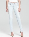 An ultra-light wash and skinny silhouette make these True Religion jeans a must-have for laid-back chic.