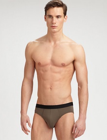 Exceptionally soft, slim-fitting style set in lightweight, elasticized microfiber.Elastic waistband90% polyamide/10% elastaneMachine washImported Exceptionally soft, slim-fitting style set in lightweight, elasticized microfiber.Elastic waistband90% polyamide/10% elastaneMachine washImported