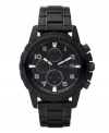 Like your favorite jeans, this black-on-black watch by Fossil goes with everything.