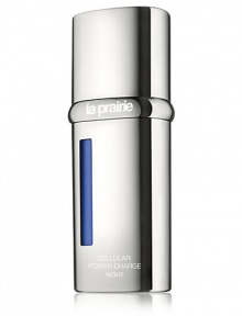 Turn back the clock overnight. La Prairie's scientists have combined the breakthrough brilliance of Cellular Power Infusion with time-released Retinol, the most effective de-aging ingredient, and a revitalizing boost of oxygen to balance and resurface your skin each night. Why night? Cellular Power Charge Night takes advantage of your skin's natural resting state to perform necessary recovery functions. Turn back the clock overnight. La Prairie's scientists have combined the breakthrough brilliance of Cellular Power Infusion with time-released Retinol, the most effective de-aging ingredient, and a revitalizing boost of oxygen to balance and resurface your skin each night. Why night? Cellular Power Charge Night takes advantage of your skin's natural resting state to perform necessary recovery functions.