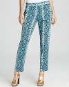 BCBGMAXAZRIA Pants - Pierre Printed Cropped