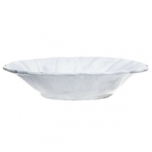 Handmade from Venetian terra marrone, or brown clay, this wonderfully sculpted bowl is perfectly sized for serving pasta or vegetables. Handmade from Venetian terra marrone, or brown clay, this wonderfully sculpted bowl is perfectly sized for serving pasta or vegetables.