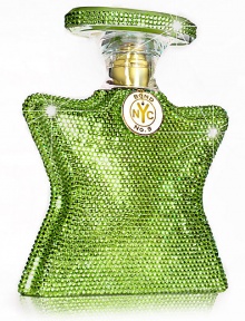 A unisex scent with strong masculine orientation. Fragrance follows fashion, so when Bleecker Street became a New York designer hot spot Bond No. 9 quickly created an ultra-modern, day-to-evening Eau de Parfum. This woodsy gourmand oriental captures the spirit of the West Village with a blend of seductive, indulgently sweet notes of cassis, vanilla and caramel.Bleecker Street is now chic and shimmering in a limited-edition flacon made with CRYSTALLIZED - Swarovski Elements. 1.7 oz. A unisex scent with strong masculine orientation. Fragrance follows fashion, so when Bleecker Street became a New York designer hot spot Bond No. 9 quickly created an ultra-modern, day-to-evening Eau de Parfum. This woodsy gourmand oriental captures the spirit of the West Village with a blend of seductive, indulgently sweet notes of cassis, vanilla and caramel.Bleecker Street is now chic and shimmering in a limited-edition flacon made with CRYSTALLIZED - Swarovski Elements. 1.7 oz.