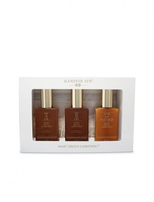 EXCLUSIVELY AT SAKS.COM. Taking a vacation? Our 2 oz. Mini Travel Set is the perfect accessory. Our Mini Travel Set includes 2 oz. sizes of our SPF 4 Oil, SPF 15 Gel, and After Sun Moisturizer. EXCLUSIVELY AT SAKS.COM. Taking a vacation? Our 2 oz. Mini Travel Set is the perfect accessory. Our Mini Travel Set includes 2 oz. sizes of our SPF 4 Oil, SPF 15 Gel, and After Sun Moisturizer.