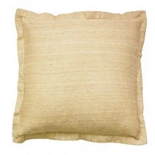 Wonderfully textured and surprisingly soft, the Colette sham is crafted from heavily slubbed raw Indian silk. The neutral tone and natural feel form a perfect complement to a variety of other bedding styles. Wonderfully textured and surprisingly soft, the Colette sham is crafted from heavily slubbed raw Indian silk. The neutral tone and natural feel form a perfect complement to a variety of other bedding styles.