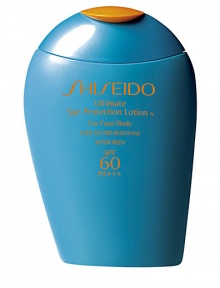 Ultimate protection against harmful UVA/UVB rays. Helps prevent sunburn , cell damage, and premature signs of aging. Sand-proof, perspiration, and very water-resistant. PABA-free. 3.3 oz.Call Saks Fifth Avenue New York, (212) 753-4000 x2154, or Beverly Hills, (310) 275-4211 x5492, for a complimentary Beauty Consultation. ASK SHISEIDOFAQ Ultimate protection against harmful UVA/UVB rays. Helps prevent sunburn , cell damage, and premature signs of aging. Sand-proof, perspiration, and very water-resistant. PABA-free. 3.3 oz.Call Saks Fifth Avenue New York, (212) 753-4000 x2154, or Beverly Hills, (310) 275-4211 x5492, for a complimentary Beauty Consultation. ASK SHISEIDOFAQ