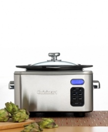In this busy world, sometimes cooking slow is the way to go. Simply fill the ceramic cooking pot with ingredients, go about your business and come back to the aroma of a delicious one-pot meal done just right. Three-year limited warranty. Model PSC-400. In this busy world, sometimes cooking slow is the way to go. Simply fill the ceramic cooking pot with ingredients, go about your business and come back to the aroma of a delicious one-pot meal done just right. Three-year limited warranty. Model PSC-400.