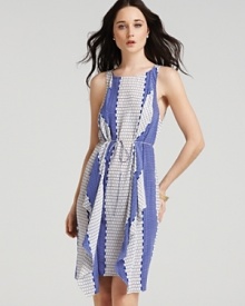 Tibi Dress - Draped with Tie Waist