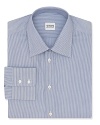 Armani Collezioni Mini-Stripe Dress Shirt - Slim Fit