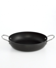 The name says it all. This handy and versatile 11 nonstick pan is perfect for any (and every) cooking task. Proven #1 for durability and easy food release, it's guaranteed to outlast all other non-stick pans. Covered by a lifetime customer satisfaction guarantee.