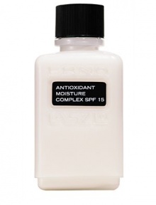 SPF 15. Lightweight, daytime lotion with oil-free hydration and broad spectrum sun protection. Potent antioxidant vitamins protect skin from free radical damage. Leaves skin moist and hydrated with no greasy after feel. For all skin types. 3 oz. SPF 15. Lightweight, daytime lotion with oil-free hydration and broad spectrum sun protection. Potent antioxidant vitamins protect skin from free radical damage. Leaves skin moist and hydrated with no greasy after feel. For all skin types. 3 oz.