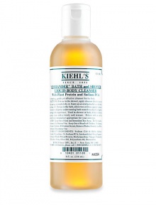 Bath and Shower Liquid Body Cleanser in a coriander is mild yet effective, pH-balanced and enriched with Sodium PCA. Enjoy this freshly scented cleanser in the bath or shower as it easily rinses and leaves your skin silky smooth. 8.4 oz. Bath and Shower Liquid Body Cleanser in a coriander is mild yet effective, pH-balanced and enriched with Sodium PCA. Enjoy this freshly scented cleanser in the bath or shower as it easily rinses and leaves your skin silky smooth. 8.4 oz.