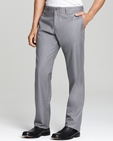 With clean, crisp lines and a classic fit in a new-season hue, these BOSS Black pants refresh your trouser cache with panache. With clean, crisp lines and a classic fit in a new-season hue, these BOSS Black pants refresh your trouser cache with panache.