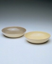 Warm, natural colors and a retro feel combine in this decidedly modern pasta bowl. From Denby's dinnerware and dishes collection. Warm, natural colors and a retro feel combine in this decidedly modern pasta bowl. From Denby's dinnerware and dishes collection.
