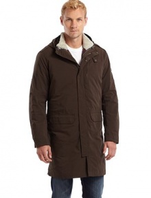 THE LOOKLight-weight hooded shellHood is lined with faux shearlingSnap flap over two-way front zip closureZip chest & snap flap pocketsAdjustable drawstring at inner waistTwo inner security pocketsInner shoulder strapsZippered side slitsZip-out quilted reversible jacketBerber fleece-backed stand collarZip front closureLong sleevesTHE FITCoat, about 36 from shoulder to hemJacket THE LOOKLight-weight hooded shellHood is lined with faux shearlingSnap flap over two-way front zip closureZip chest & snap flap pocketsAdjustable drawstring at inner waistTwo inner security pocketsInner shoulder strapsZippered side slitsZip-out quilted reversible jacketBerber fleece-backed stand collarZip front closureLong sleevesTHE FITCoat, about 36 from shoulder to hemJacket