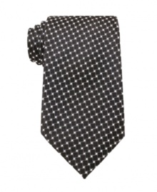 Check it out. An eye-catching design on this Geoffrey Beene tie will keep the attention on you and your fabulous fashion sense. Check it out. An eye-catching design on this Geoffrey Beene tie will keep the attention on you and your fabulous fashion sense.