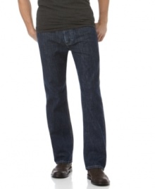 See what the fuss is about. These straight-cut jeans from BOSS by Hugo Boss are a perennial customer favorite. See what the fuss is about. These straight-cut jeans from BOSS by Hugo Boss are a perennial customer favorite.