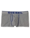 Offering plenty of stretch for a body-hugging fit that's fully supportive and always comfortable, these Diesel trunks are an essential component to your everyday attire.