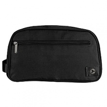 Toss your full-size toiletries inside and hit the road! Haul handle for convienent carrying. Zippered front pocket perfect for holding a toothbrush and other small items. Toss your full-size toiletries inside and hit the road! Haul handle for convienent carrying. Zippered front pocket perfect for holding a toothbrush and other small items.