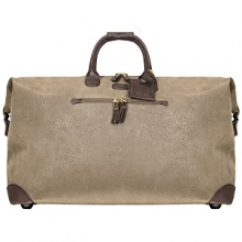 This duffle features adjustable removable shoulder strap, leather wrapped handles and extended top-zip access for easy loading and unloading. Slim exterior pocket for travel documents, zipped interior pockets for accessories. ABS plastic feet on the bottom of bag keep bag upright while packing. This duffle features adjustable removable shoulder strap, leather wrapped handles and extended top-zip access for easy loading and unloading. Slim exterior pocket for travel documents, zipped interior pockets for accessories. ABS plastic feet on the bottom of bag keep bag upright while packing.