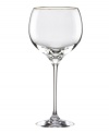 Radiating grace in fine crystal with a delicately banded edge, the Lenox Eternal Gold Signature all-purpose glass adds a note of timeless refinement to any table setting. Qualifies for Rebate
