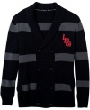 Layer up with swagger. This sweater from LRG is the coolest cardigan you'll ever own.