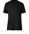 Classic black short sleeve crew neck pocket tee- This versatile crew neck t-shirt is a must-have - Sleek, slim fit and front pocket detail - Wear with jeans, a blazer, and boots for everyday - Try with cargo pants and trainers