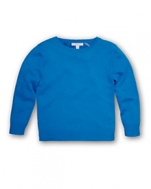 A little everyday luxury from Burberry, this handsome cashmere sweater makes comfort a style of its own. A little everyday luxury from Burberry, this handsome cashmere sweater makes comfort a style of its own.