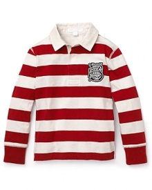 A sporty staple for stylish little boys. From Burberry. A sporty staple for stylish little boys. From Burberry.