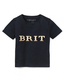 Featuring the brand's signature logo embroidery on the front, this classic crewneck tee from Burberry is a must. Featuring the brand's signature logo embroidery on the front, this classic crewneck tee from Burberry is a must.