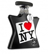 To celebrate the debut of the I Love New York by Bond No. 9 eau de parfum collection, we're offering a limited edition with a detachable silver heart charm on a chain. So here at last is a wearable symbol of your love for the Empire State. Notes of bergamot, muguet, pepper, cocoa, coffee beans, creamy chestnut, patchouli, vanilla, leatherwood and sandalwood. 3.4 oz.