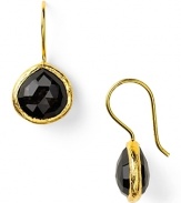 Make every look dazzle with Coralia Leets' petite onyx teardrops. These gemstones look effortless paired with slink knits or something cocktail dressier.