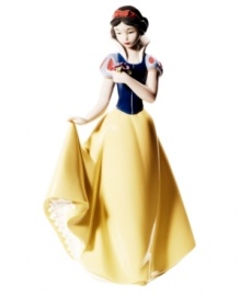 The fairest in the land, this Snow White figurine is nothing short of 12 dwarves. Stopping to smell the flowers, she's epitome of Disney princesses in handmade porcelain from Nao by Lladro. The fairest in the land, this Snow White figurine is nothing short of 12 dwarves. Stopping to smell the flowers, she's epitome of Disney princesses in handmade porcelain from Nao by Lladro.