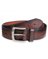 Add some casual cool accessories to your look with this perforated belt from Levi's.